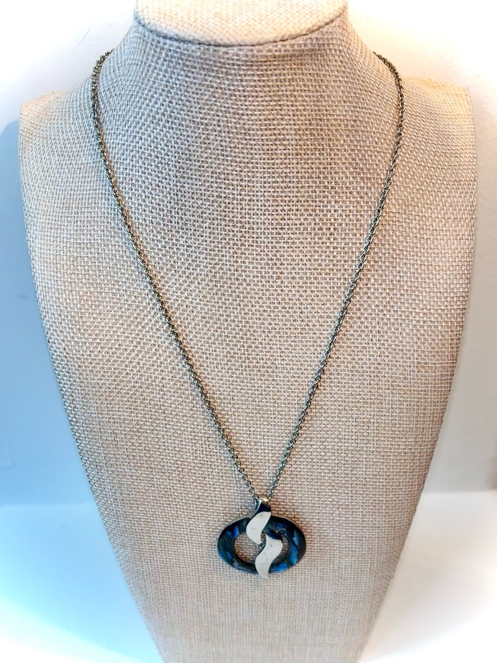 Turquoise Shell Pendant Necklace Coastal Boho Lia Sophia Ocean Style - Picture 7 of 9